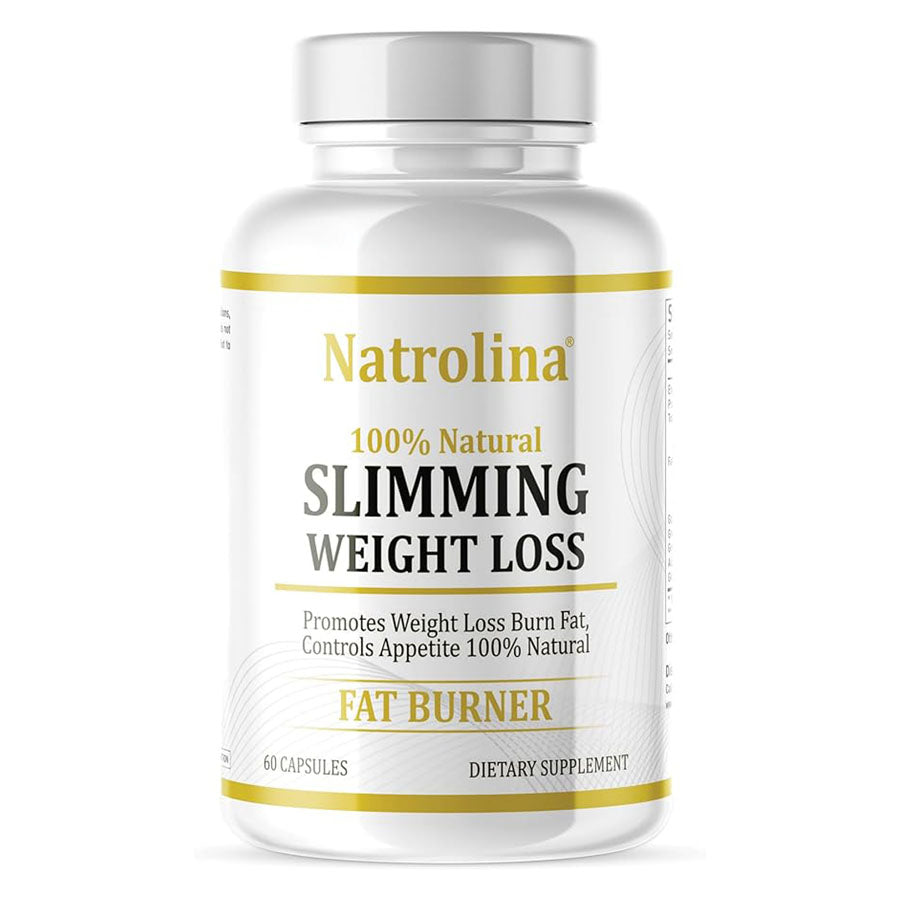 Natrolina 100% Natural Slimming Weight Loss Diet Pills 60 Capsules | Excellent for Keto Diet | Non-Prescription Weight Loss Aid Supplements